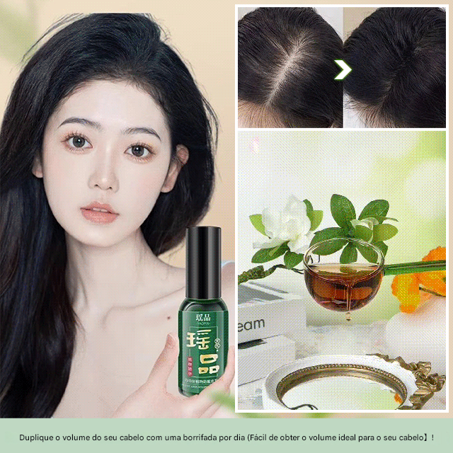 SOLUÇÃO ANTI-QUEDA DE CABELO E CRESCIMENTO CAPILAR