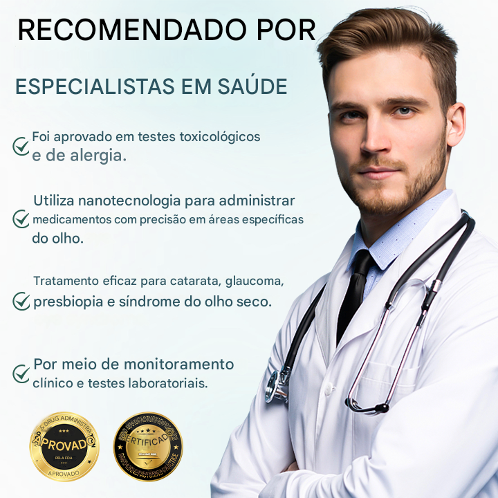 Timilk® OptiFusion Nano Eye Drops Serum — Tecnologia Nano que Restaura a Visão Clara, Sem Óculos, Sem Cirurgia