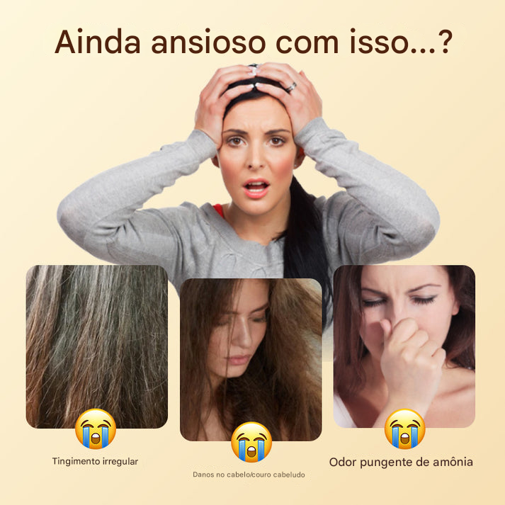 🔥 Promoção imperdível🔥 Tintura capilar nutritiva à base de plantas