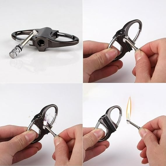 🎁Último dia 🔥Isqueiro com chaveiro 🔒Compacto e prático, nunca se perde