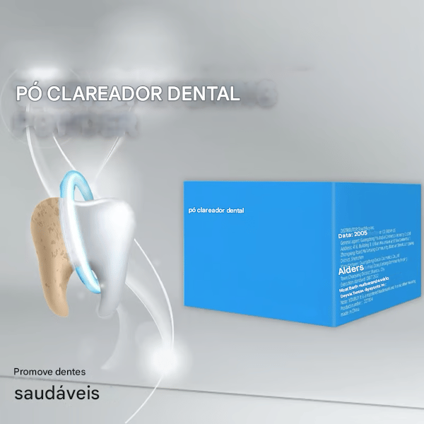 ❤️Pó Clareador Dental | Clareamento e Remoção de Manchas