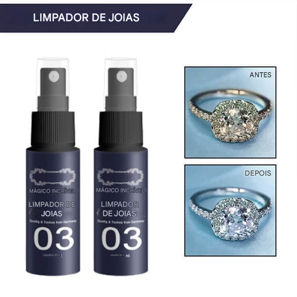 🔥Spray de limpeza de joias