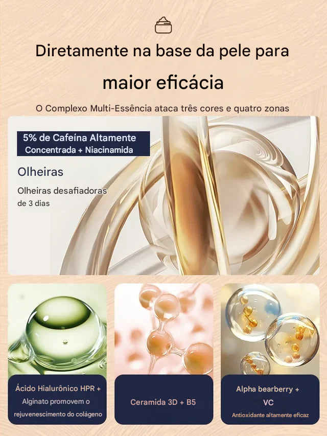 Creme para Olhos Anti-Rugas de Genciana