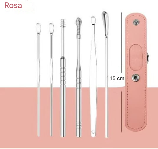 Conjunto de Ferramentas para Limpeza de Cera de Ouvido