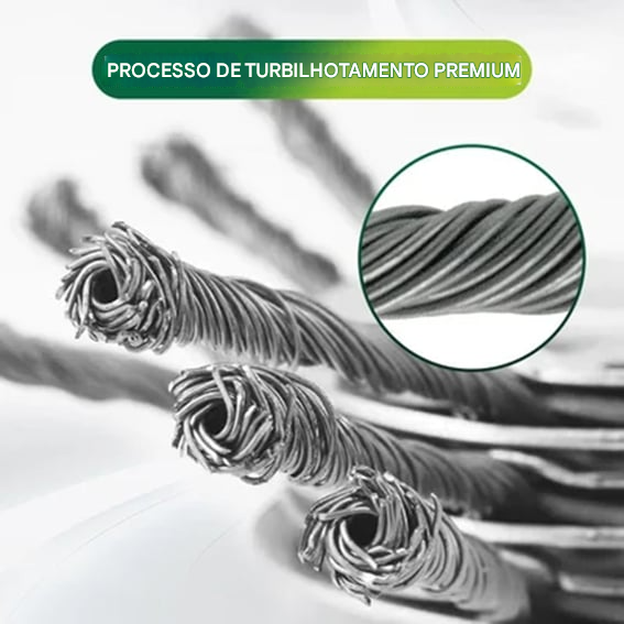 Cabeça de substituição para aparador de linha