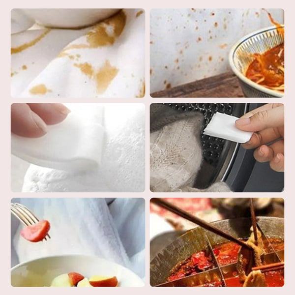 ⚡ Lenços umedecidos para remoção de manchas