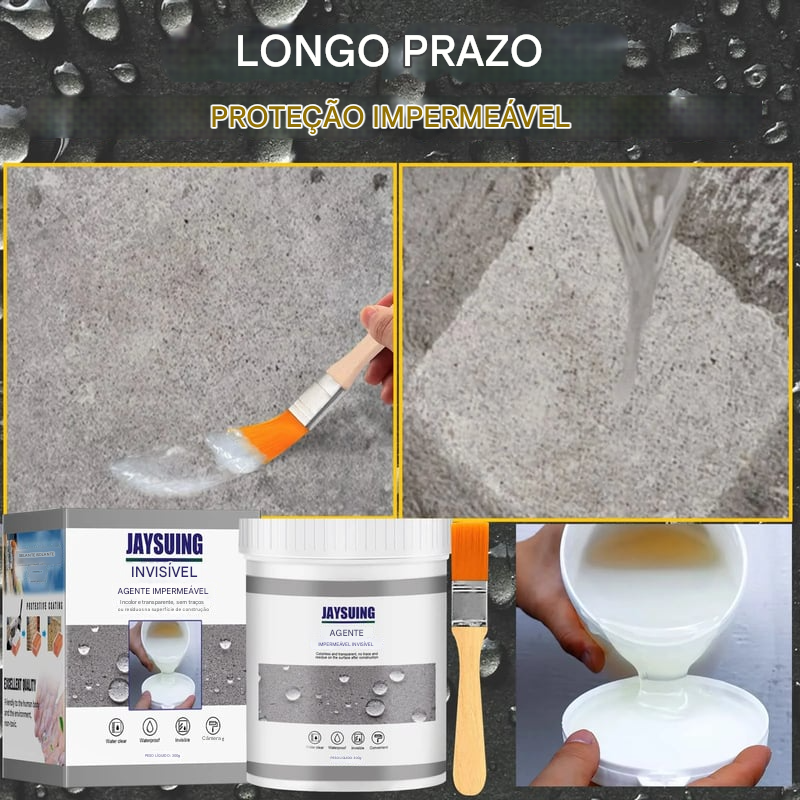 Agente anti-vazamento super forte, invisível e à prova d'água