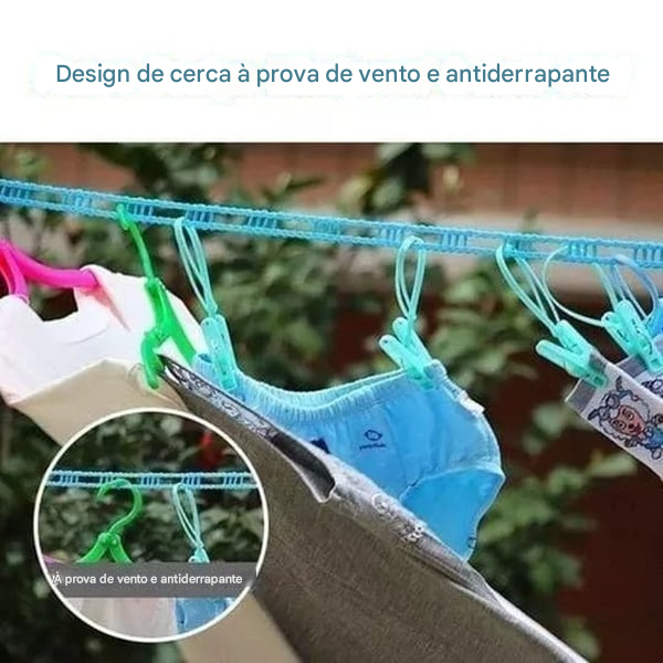 Varal fácil de pendurar