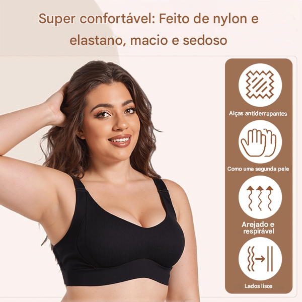 🎁Compre 3 e Ganhe 2 Grátis🔥Sutiã super modelador | Sem aro