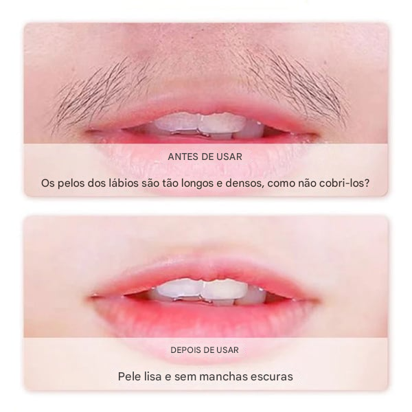 🔥 Creme Suave e Indolor para Remoção de Pelos Faciais