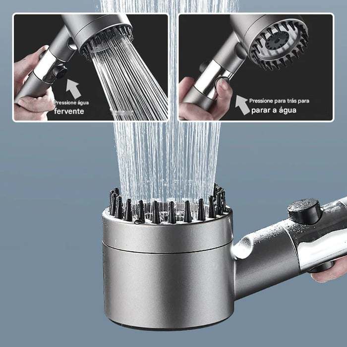 Chuveiro de alta pressão multifuncional