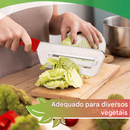 Faca trituradora de aço inoxidável - Economize tempo e energia cozinhando! ⏳🍳