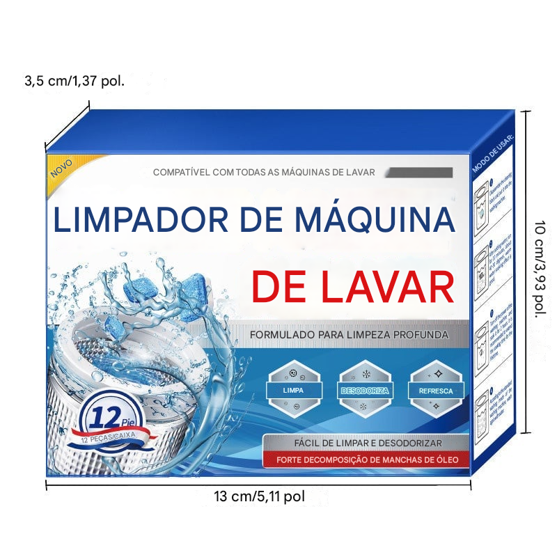 Limpador de máquina de lavar 🧺✨