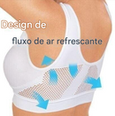 Sutiã Respirável e Refrescante com Efeito Lifting e Ventilação Extra