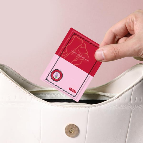 ⚡ Lenços umedecidos para remoção de manchas