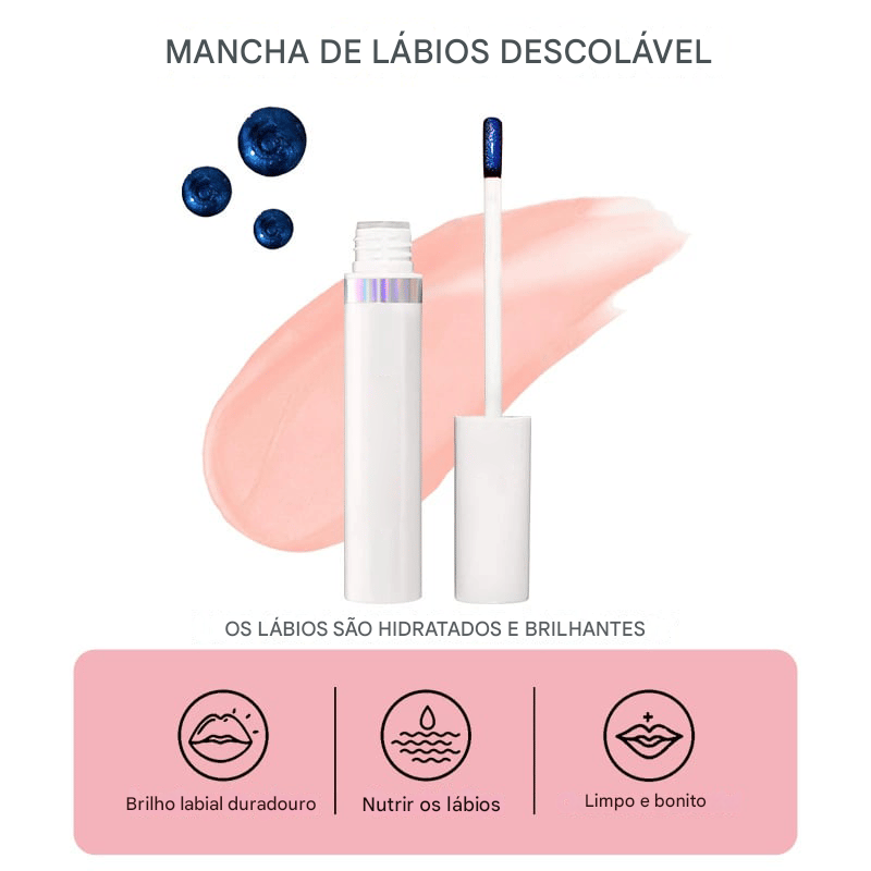 💋 Batom de 24 horas, sem necessidade de retoques
