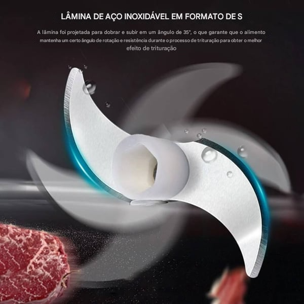 🎁 Triturador de Alimentos Sem Fio 🔥 ✅