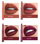 💋Lápis de batom fosco rotativos e apontáveis