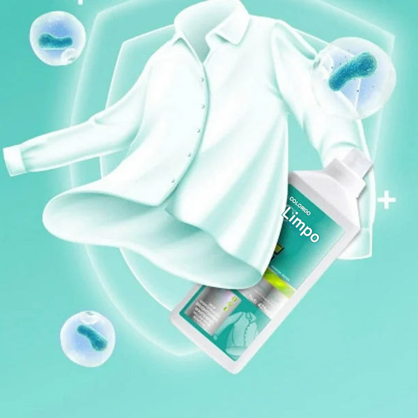 Detergente para roupas 8 em 1 com alvejante colorido para remover manchas 🔥 (compre 2 e leve outro grátis) 🔥