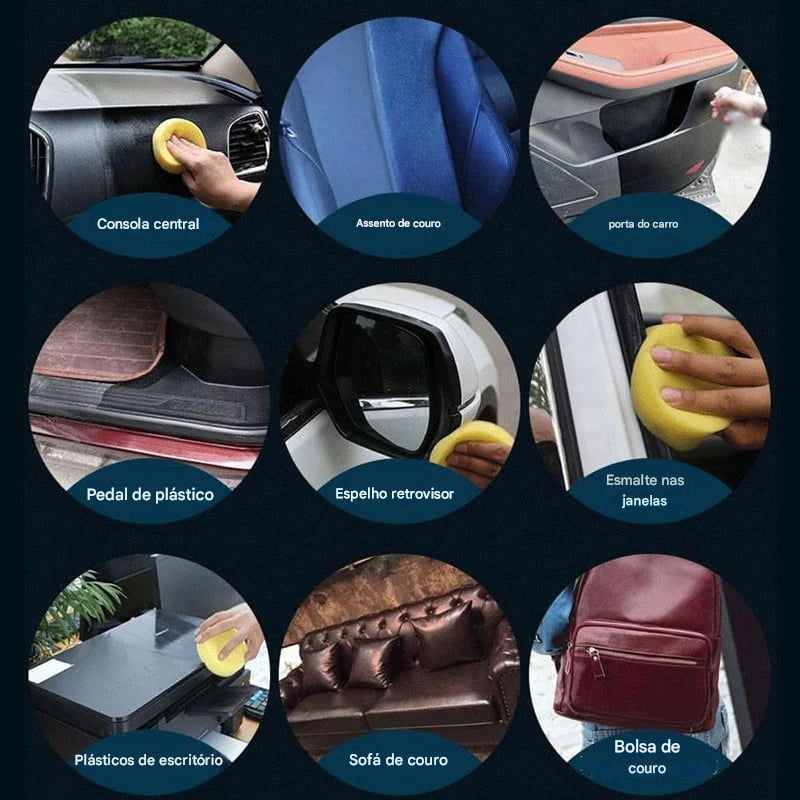 Produto de reparo para plásticos automotivos.