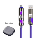🔥Cabo USB 4 em 1 com Carregamento Rápido ⚡