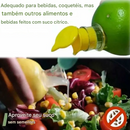 Novo espremedor de limão com tampa de rosca 🍋✨