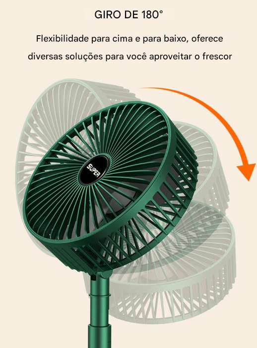 💖Ventilador Portátil e Dobrável💖