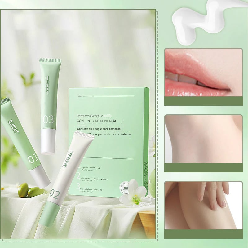 Kit de Creme Depilatório para Mulheres