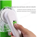 Ralador rotativo de queijo e fatiador de vegetais 3 em 1