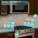 🎁Tampa Retrátil de Inox para Vão do Fogão – Adeus à Sujeira nas Laterais!