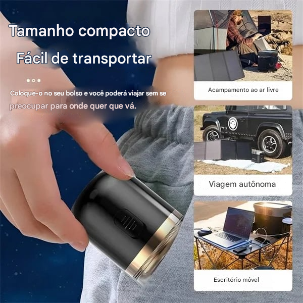 🔥Último dia com Oferta!💕Mini barbeador elétrico portátil
