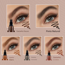 Caneta à Prova d'Água com Quatro Pontas para Barba e Sobrancelha