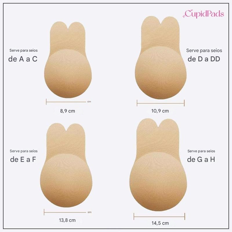 Sutiã Lifting Invisível ⚡ (Sem Látex e Antialérgico)