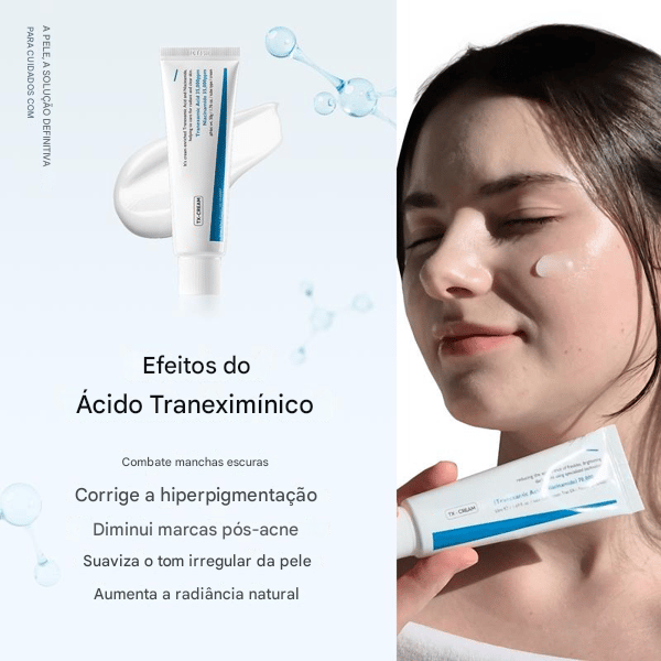 🧪 TX Cream – para Manchas Escuras e Hiperpigmentação ✨