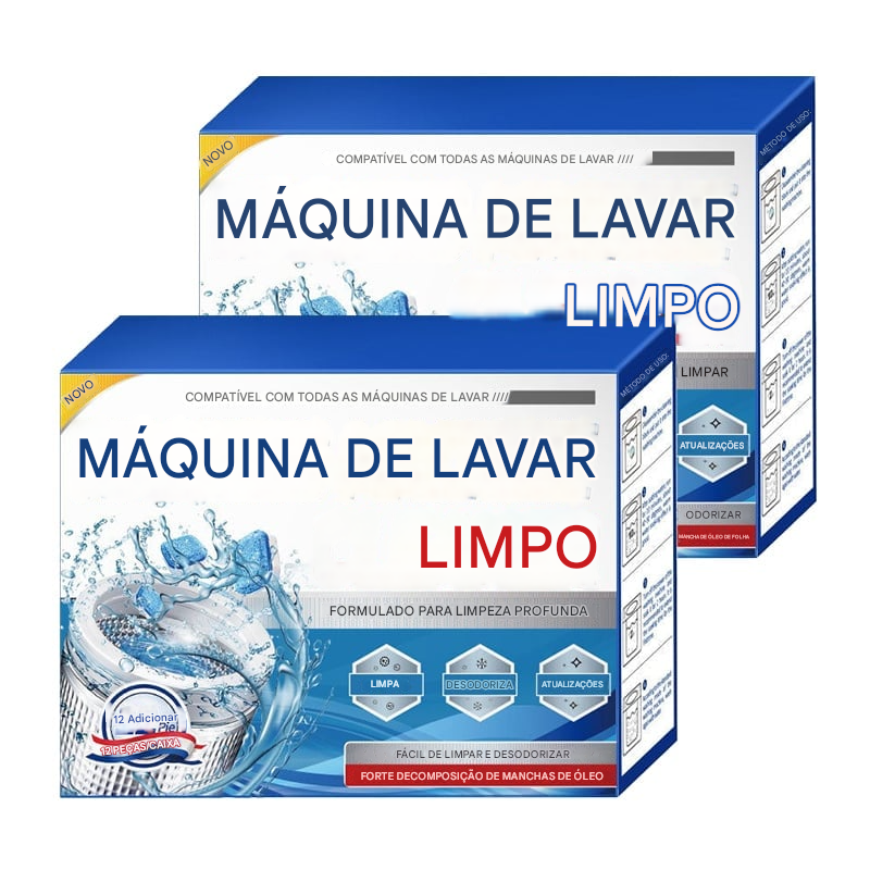 Limpador de máquina de lavar 🧺✨