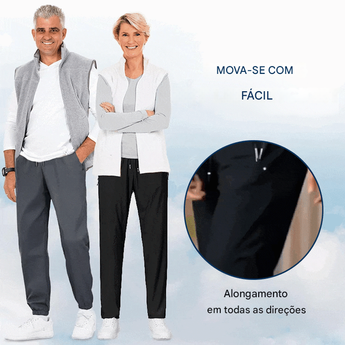 Calças unissex ultra-elásticas de secagem rápida