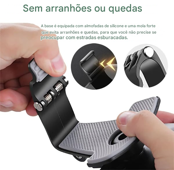 🏆Novo Lançamento 2025 - Suporte de Celular 360° Giratório para Painel do Carro