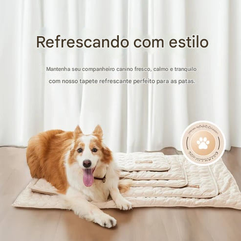 🔥ÚLTIMO DIA🐶Tapete refrescante para cães (4x mais eficaz)