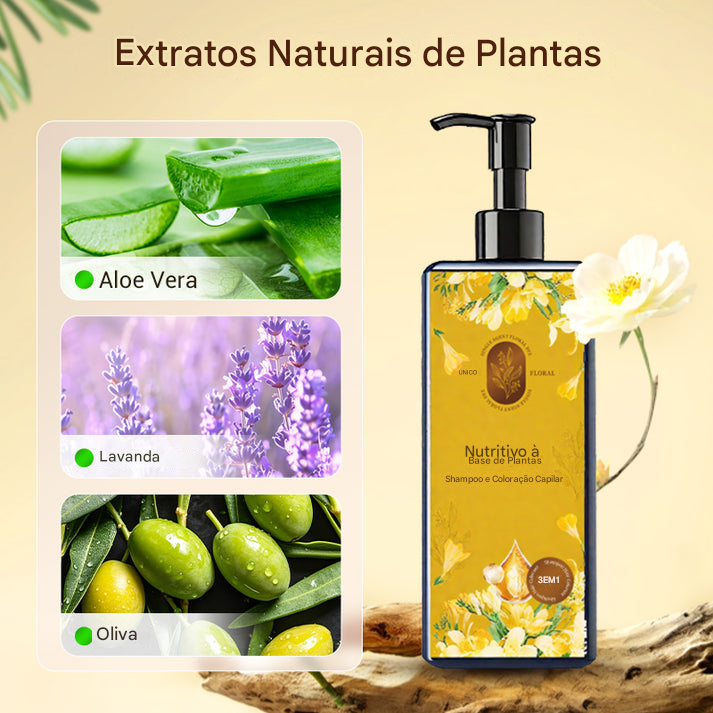 🔥 Promoção imperdível🔥 Tintura capilar nutritiva à base de plantas