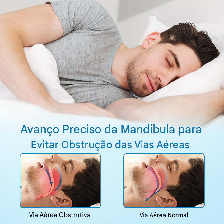 ✨ Protetor Bucal Anti-Ronco e Contra Ranger de Dentes – Tamanho Universal