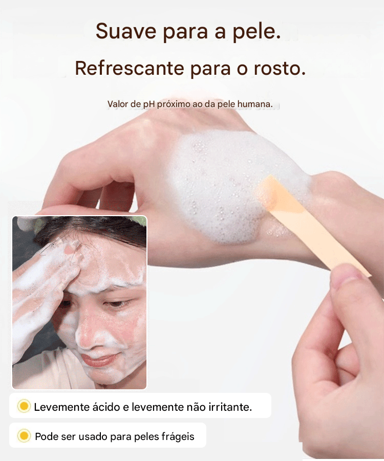 Sabonete Facial Purificante e Clareador com Niacinamida
