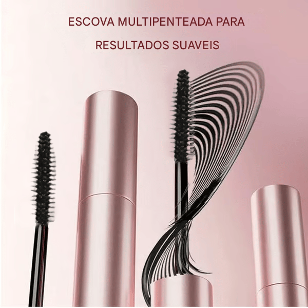 🔥Máscara Duo Preta & Marrom para Maquiagem de Cílios