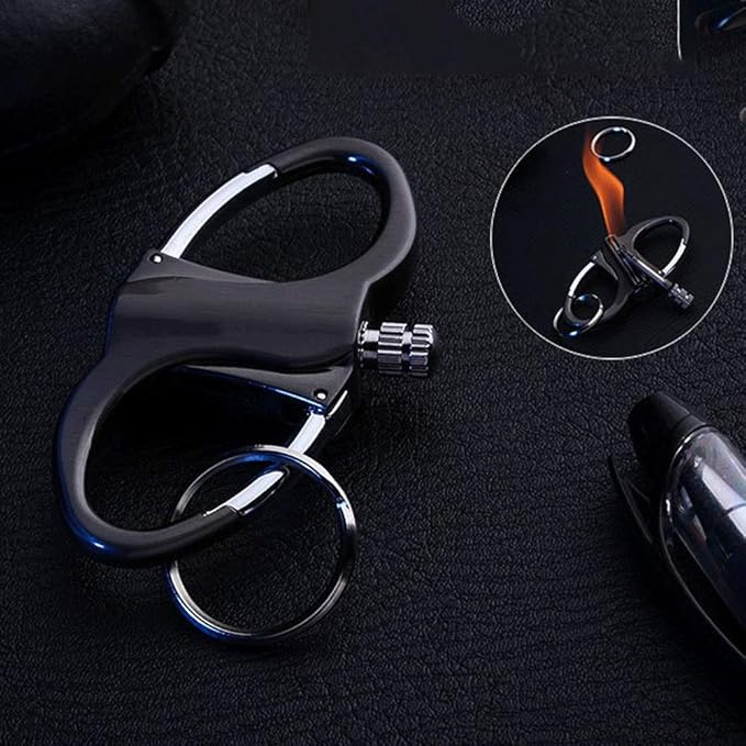 🎁Último dia 🔥Isqueiro com chaveiro 🔒Compacto e prático, nunca se perde