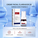 🔥Creme facial clareador de sardas com vitamina C, remove melasma, manchas escuras e clareia a melanina