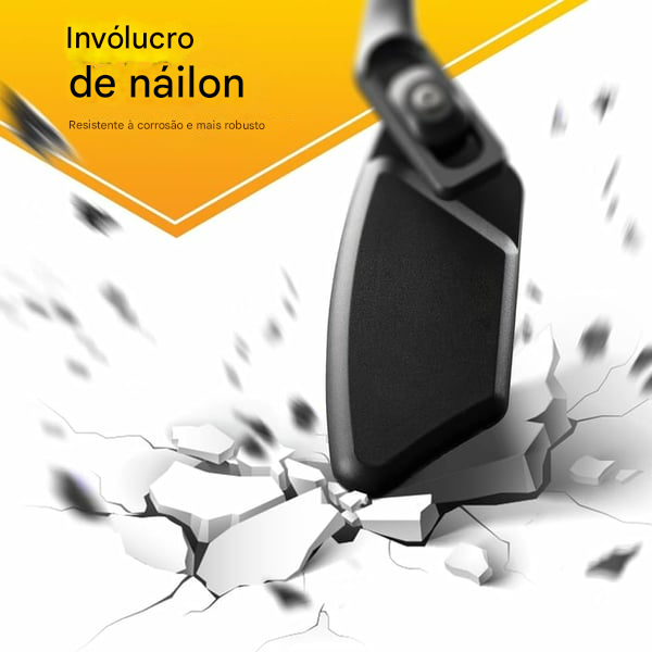 Espelho para bicicleta para mais segurança e conforto! 🚴‍♂️✨Visão clara, mais conforto em cada pedalada