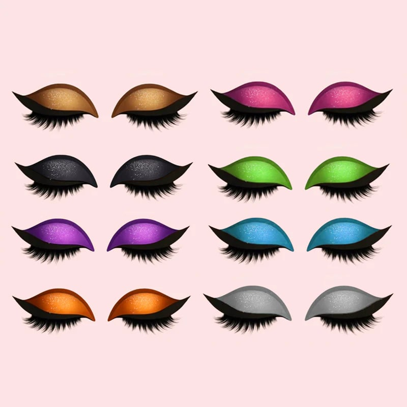 Adesivo de Maquiagem Instantânea para Olhos
