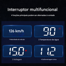 🚗 Projetor HUD OBD2 para Carro – Velocímetro com Display Frontal 🚘