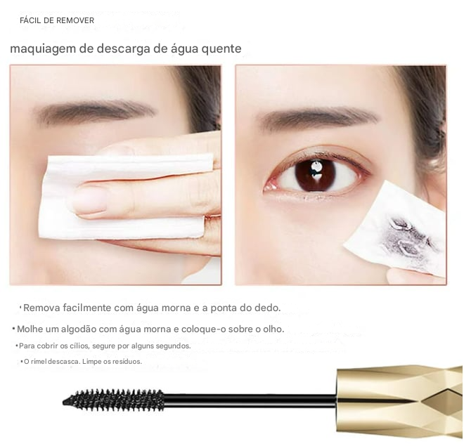 🔥MÁSCARA DE EXTENSÃO DE CÍLIOS LÍQUIDA 4D