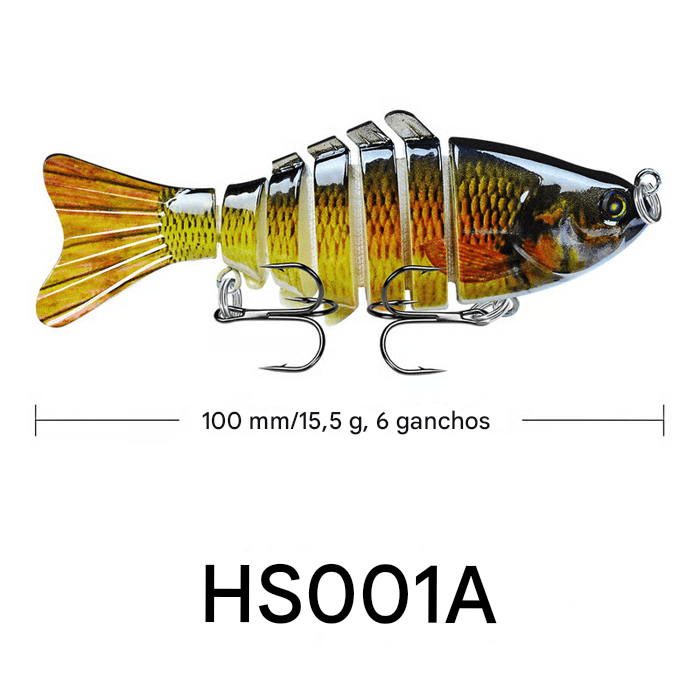 🐟 (Equipamento de pesca) - Isca de natação biônica