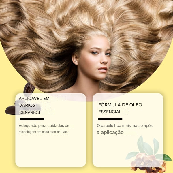 Hoegoa Spray de Óleo Condicionador 80 ml — Fortalecedor de Couro Cabeludo e Cabelos, Condicionador Sem Enxágue e Shampoo Limpador Suave